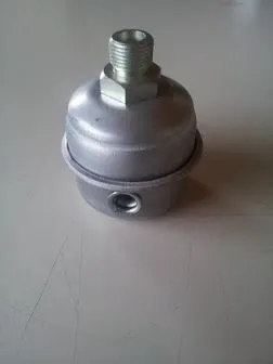 YFA00122 Silent air filter 3/8 black metal image 0