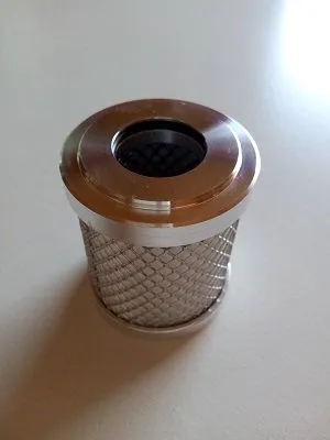 YZ10AL Cartridge for Zander complete filter 0.03ppm with aluminium end caps image 0