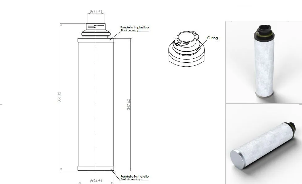 YV0492 Air oil separator image 0