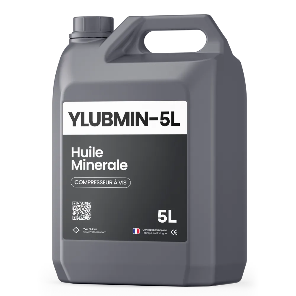 YLUBMIN-5L Aceite mineral para compresor de tornillo (5L) image 0